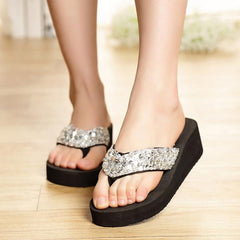 Summer Women Casual Shoes Non Slip Bling